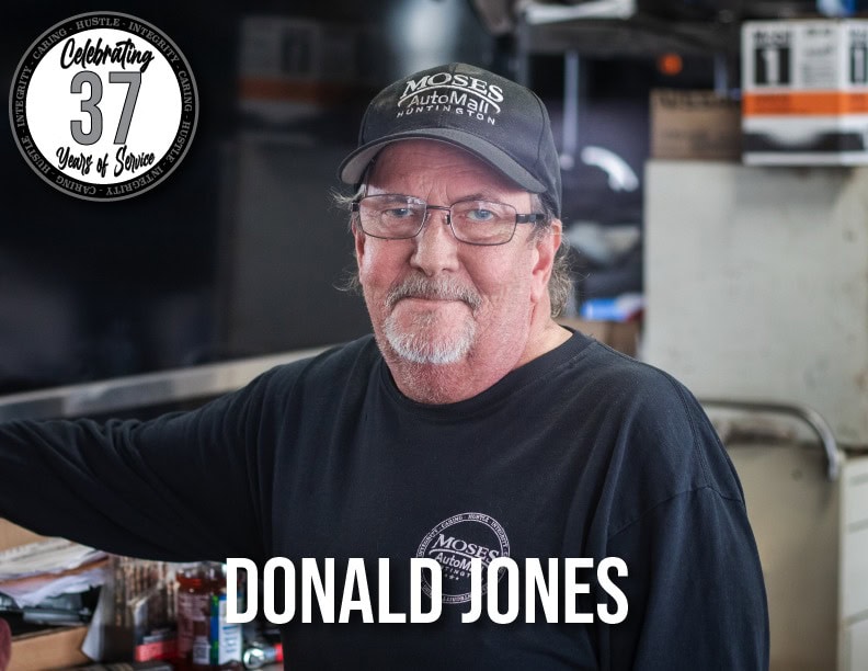 Don Jones at Moses Nissan dealership in Huntington, WV.